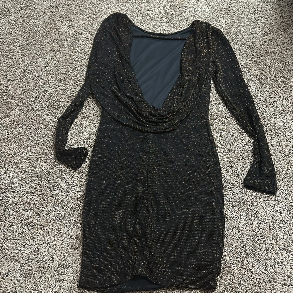 Low Back Mini Dress - Picture 2 of 3